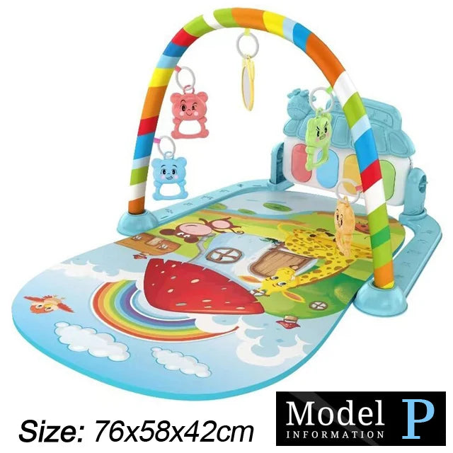 Baby Piano Gym™ – Tapis d’Éveil Musical 0-36 Mois