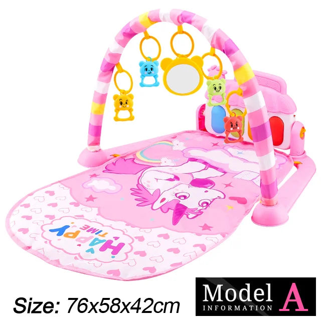 Baby Piano Gym™ – Tapis d’Éveil Musical 0-36 Mois