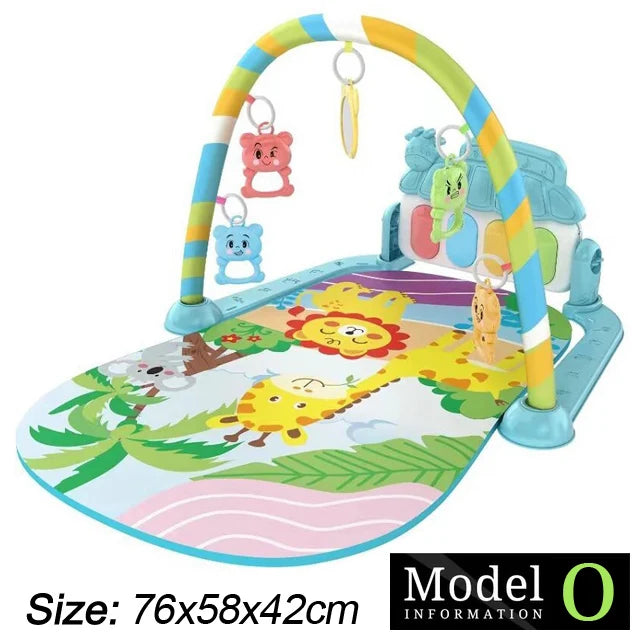Baby Piano Gym™ – Tapis d’Éveil Musical 0-36 Mois