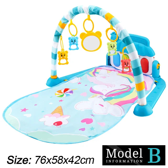 Baby Piano Gym™ – Tapis d’Éveil Musical 0-36 Mois