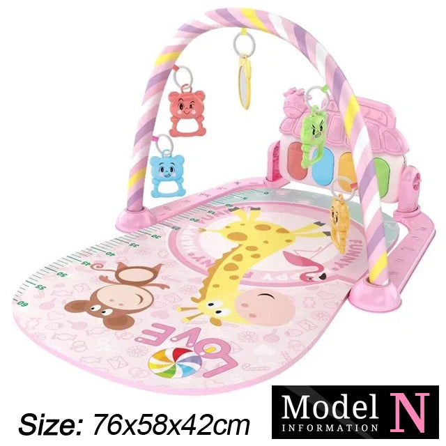 Baby Piano Gym™ – Tapis d’Éveil Musical 0-36 Mois