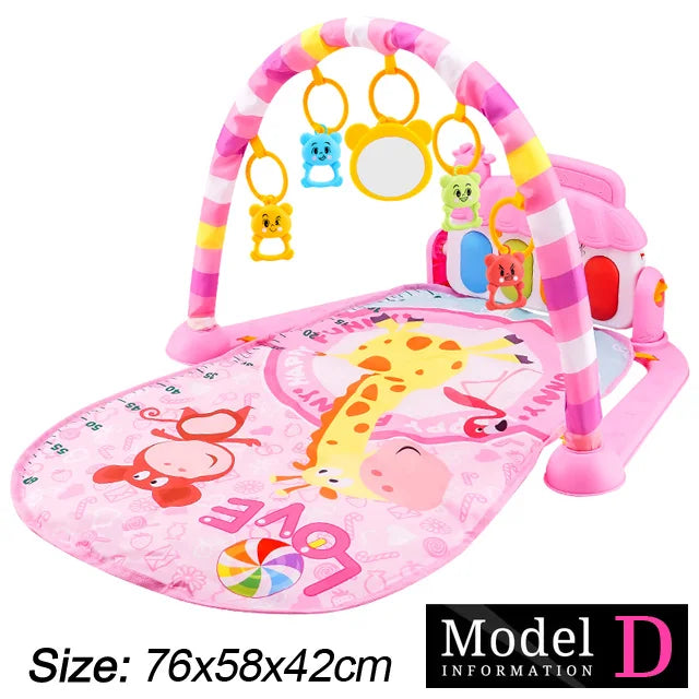 Baby Piano Gym™ – Tapis d’Éveil Musical 0-36 Mois