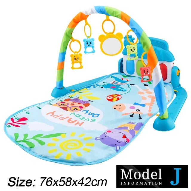 Baby Piano Gym™ – Tapis d’Éveil Musical 0-36 Mois
