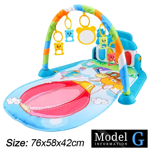 Baby Piano Gym™ – Tapis d’Éveil Musical 0-36 Mois