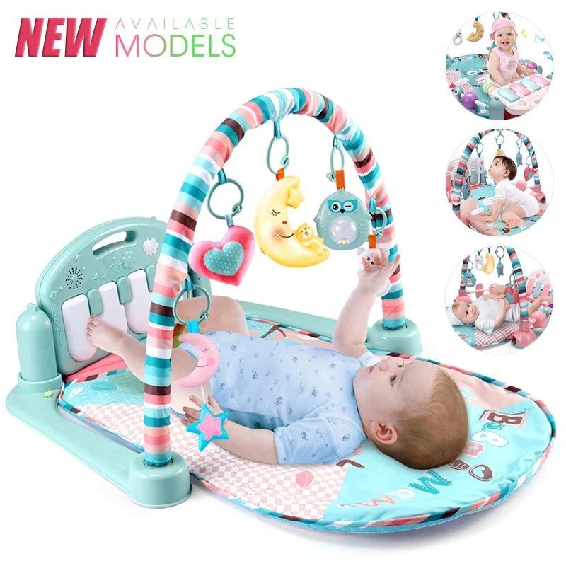 Baby Piano Gym™ – Tapis d’Éveil Musical 0-36 Mois