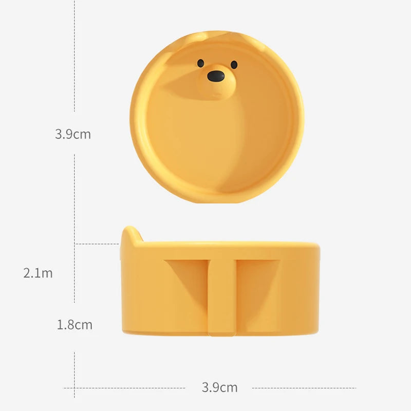5Pcs Baby Safety Protection Socket Protective Cover Cute Cartoon Children Electric Shock Prevention Dust Protection Cover