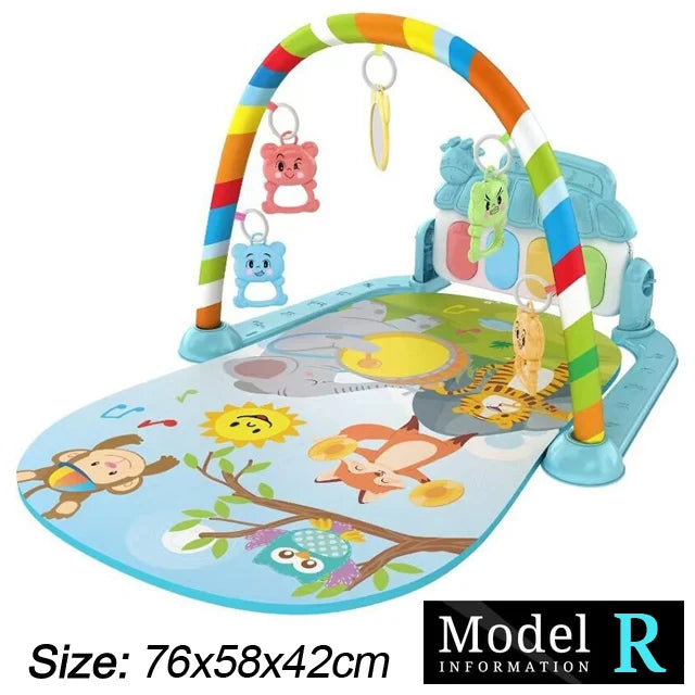 Baby Piano Gym™ – Tapis d’Éveil Musical 0-36 Mois