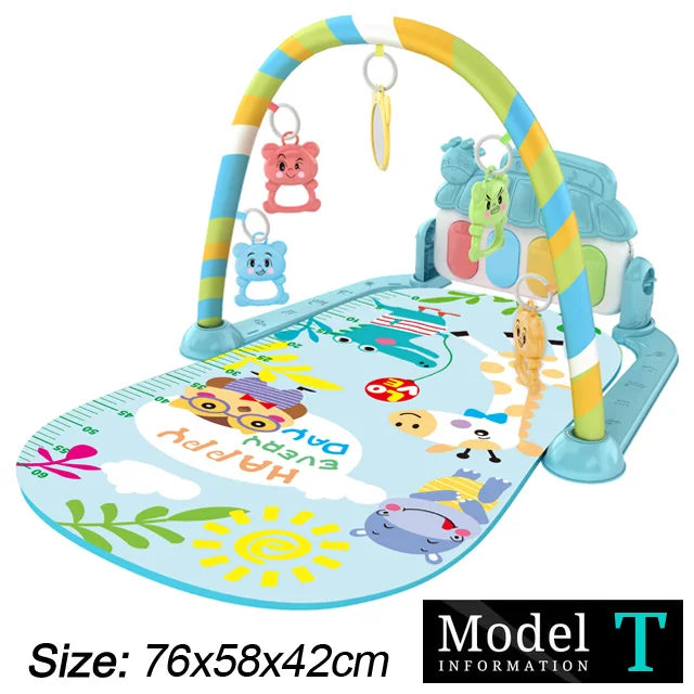 Baby Piano Gym™ – Tapis d’Éveil Musical 0-36 Mois
