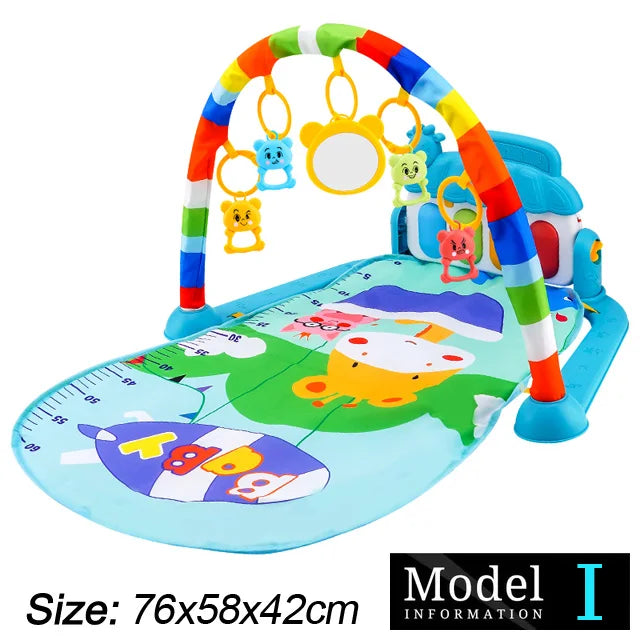 Baby Piano Gym™ – Tapis d’Éveil Musical 0-36 Mois