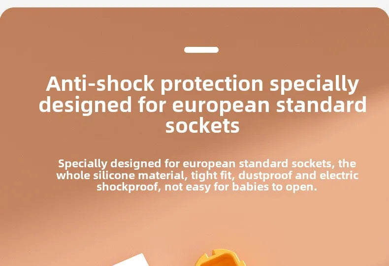 5Pcs Baby Safety Protection Socket Protective Cover Cute Cartoon Children Electric Shock Prevention Dust Protection Cover