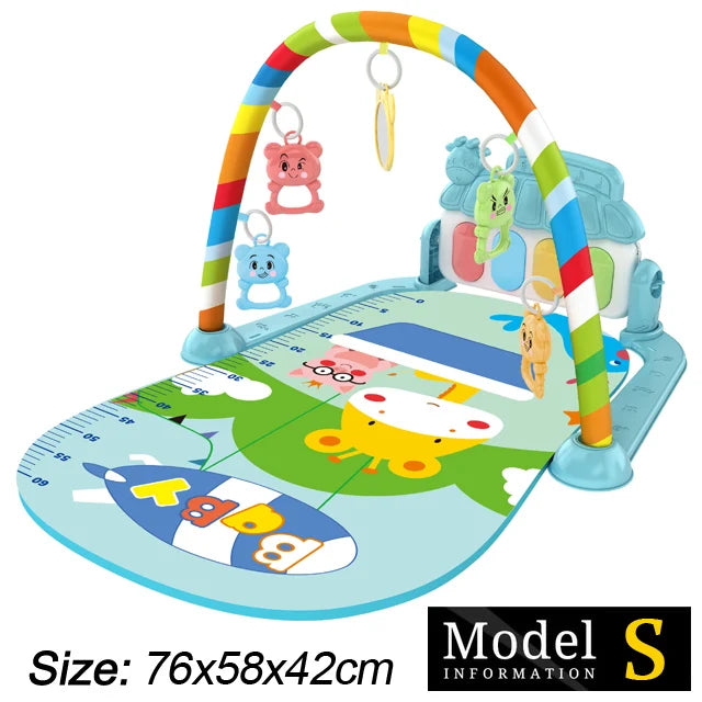 Baby Piano Gym™ – Tapis d’Éveil Musical 0-36 Mois