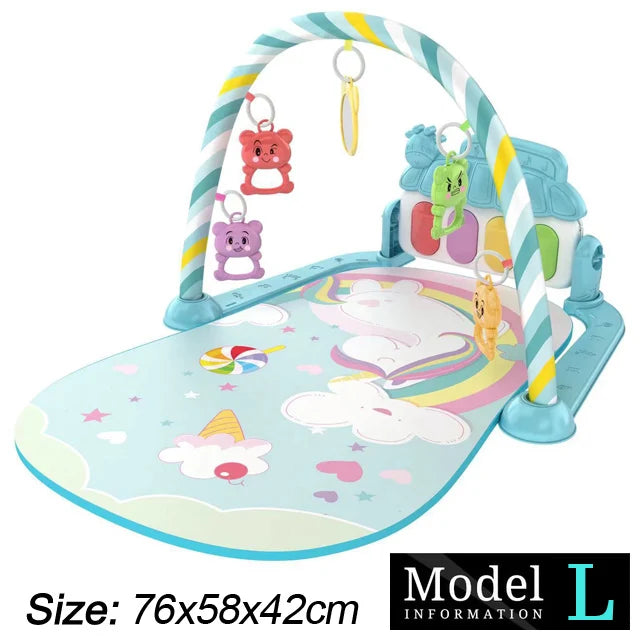 Baby Piano Gym™ – Tapis d’Éveil Musical 0-36 Mois
