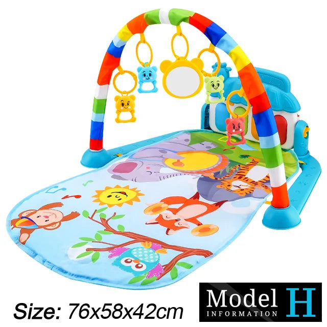 Baby Piano Gym™ – Tapis d’Éveil Musical 0-36 Mois